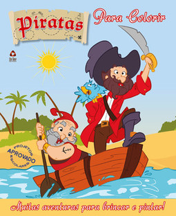 Piratas para colorir