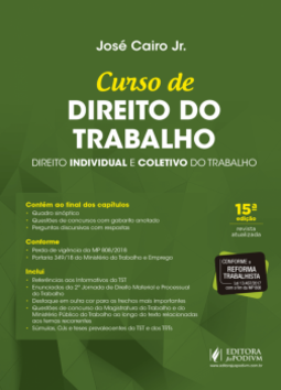 Curso de direito do trabalho: direito individual e coletivo do trabalho