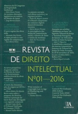 Revista de direito intelectual: nº 01