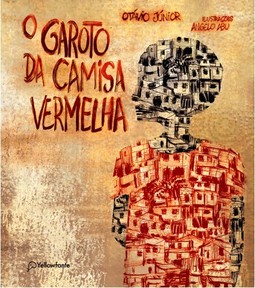 O garoto da camisa vermelha