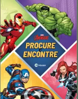 Capa Dura - Procure e Encontre - Marvel Vingadores