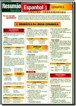 Resumao - Espanhol 1: Gramatica