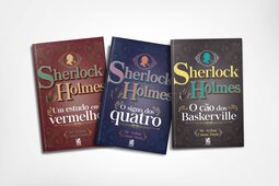 Coleção Sherlock Holmes - Camelot Editora - 3 Livros