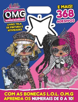 L.O.L. Surprise! OMG - Livro tela de pintura e atividades