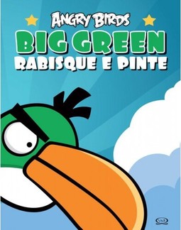 Angry Birds big green: rabisque e pinte