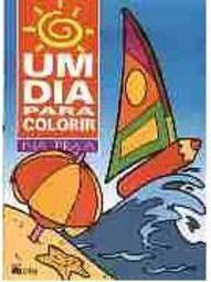 Dia na Praia: para Colorir, Um