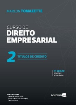 Curso de direitos empresarial: títulos de crédito