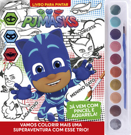 PJ Masks - Livro para pintar