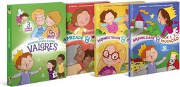 BOX COLECAO VALORES COM 3 LIVROS