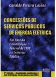 Concessões de Serviços Públicos de Energia Elétrica