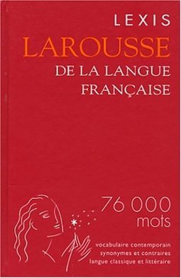 Lexis: Larousse de La Langue Française - IMPORTADO