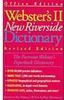 Websters II New Riverside Dictionary - IMPORTADO