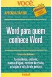 Word Para Quem Conhece Word