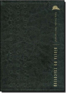 Biblia Nvi Do Executivo - Capa Luxo Preta