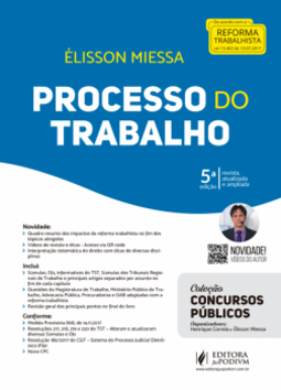 Processo do trabalho: Conforme reforma trabalhista e MP 808, de 14/11/17, que altera a CLT