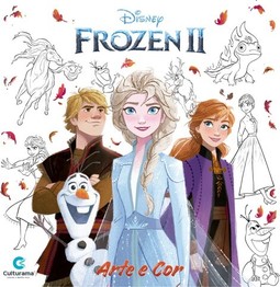 ARTE E COR FROZEN 2
