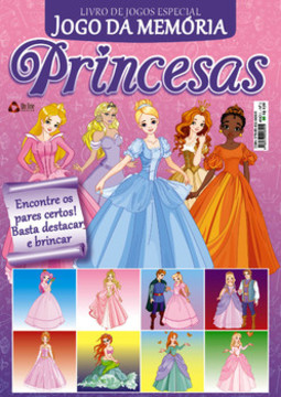 Princesas - Livro de jogos especial - Jogo da memória