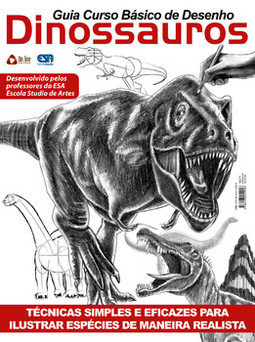 Guia curso básico de desenho: dinossauros