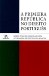 A primeira república no direito português