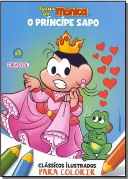 Turma da Mônica Clássicos Ilustrados para Colorir