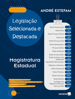 Legislação selecionada e destacada - Magistratura Estadual