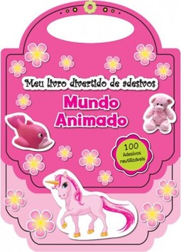 Mundo animado : Meu livro divertido de adesivos