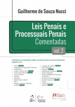 Leis penais e processuais penais comentadas