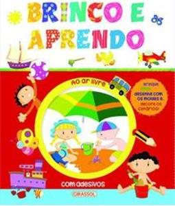 BRINCO E APRENDO: AO AR LIVRE COM ADESIVOS