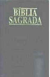 Bíblia Sagrada: Preta com Índice, Zíper e Beiras Vermelhas