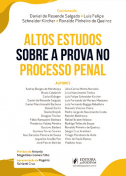 Altos estudos sobre a prova no processo penal