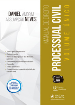Manual de direito processual civil: volume único