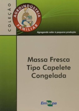 Massa fresca tipo capelete congelada
