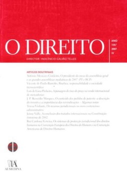 O direito: ano 139º - IV