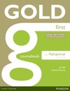 Gold: first - Coursebook with MyEnglishLab pack