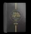Bíblia NVI extra gigante Novo Testamento - 2 cores - Semi luxo preta