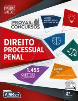 Provas e concursos - Processo penal