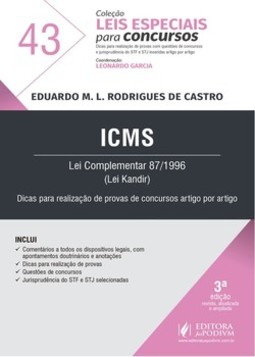 ICMS: lei complementar 87/1996 (lei Kandir)
