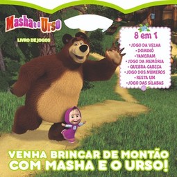 Masha e o urso: livro de jogos