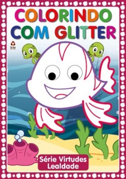 Colorindo com glitter