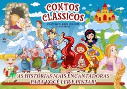 Contos clássicos: prancheta para colorir - Supersérie