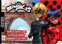Miraculous Ladybug: prancheta para colorir