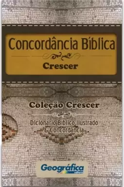 Coleção Crescer - Dicionário e concordância - Estampa