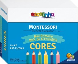 Escolinha Montessori - Meu Primeiro Box de Atividades... Cores