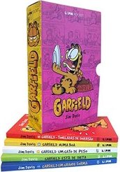 5 Volumes Caixa Especial Garfield