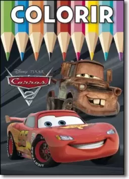 Disney Colorir Medio - Carros