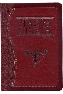 Harpa Cristã - Grande - Luxo PU - Marrom