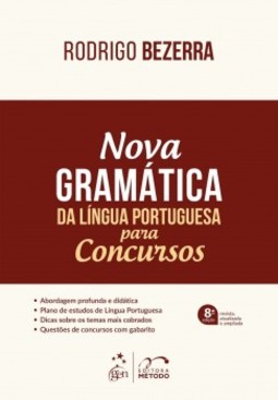 Nova gramática da língua portuguesa para concursos