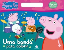 Peppa Pig: uma banda para colorir