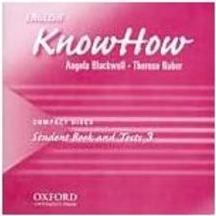 English KnowHow: Student Book and Tests 3 Class CD - Importado