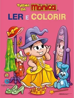 LER E COLORIR MONICA